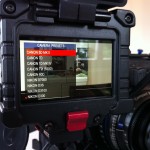 Zacuto Z-Finder camera presets Zacuto Z-Finder camera presets