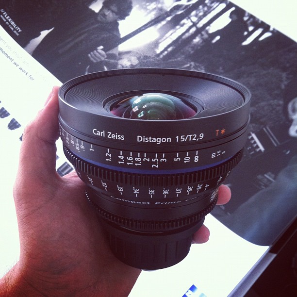 The Carl Zeiss 15mm CP.2 arrived. The widest CP.2 you can get, nearly no distortion. Works also with Full Frame.