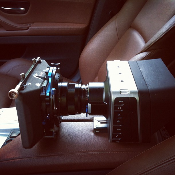 Started to rain. Sadly. Battery seems to be the biggest issue with the Blackmagic Cinema. Image quality and latitude is superb! You need a rig with external power to use it professional.