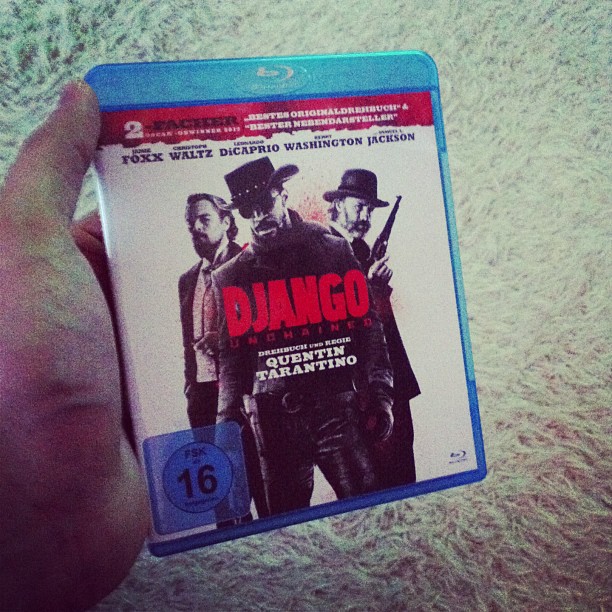 Watching this movie now. Great so far. #djangounchained #tarantino