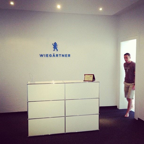 New 3D logo at our office.