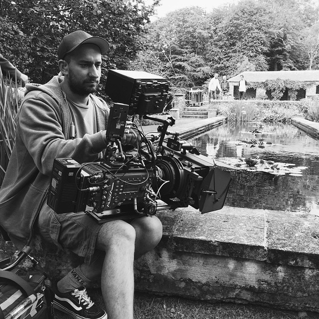 My 1st AC A-Cam Julian Hanschke. Always a joy working with him. A great friend and talented guy behind the camera. Totally on point while shooting with wide open lenses. It's always a pleasure working with you, Julian. #setlife #featurefilm #ARRI #crew #zeiss #cornwall