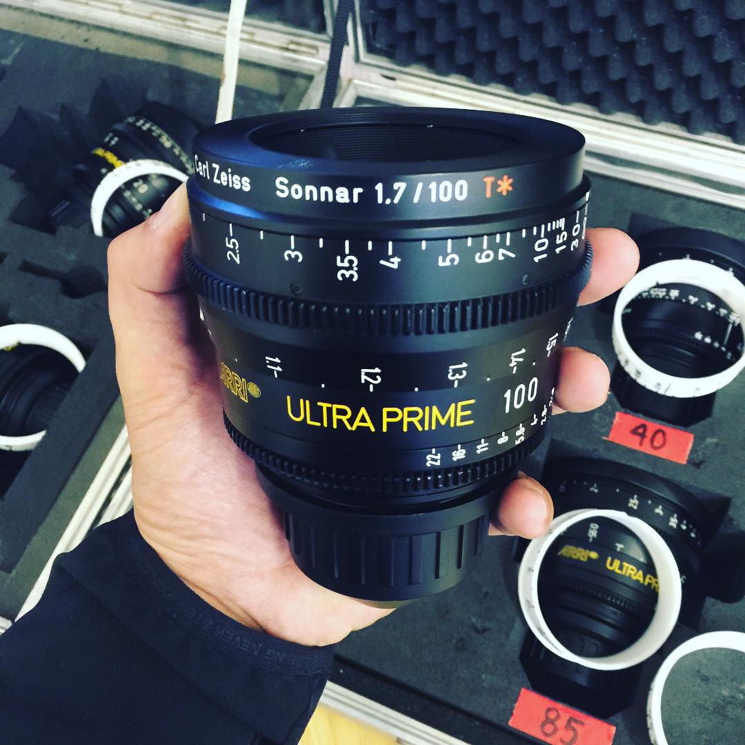 Our lens choice for this Feature Film: ZEISS Ultra Primes. #featurefilm #setlife #ARRI #zeiss #ultraprime #alexa